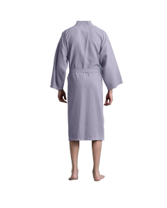 Men's Bath SPA Robe - Charcoal Gray