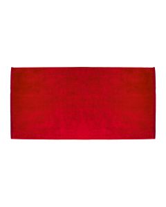 TowelSoft Premium terry velour beach towel 30 inch x 60 inch-Red