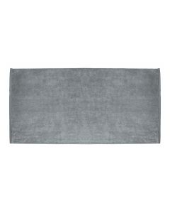 TowelSoft Premium terry velour beach towel 30 inch x 60 inch-Silver