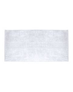 TowelSoft Premium terry velour beach towel 30 inch x 60 inch-White