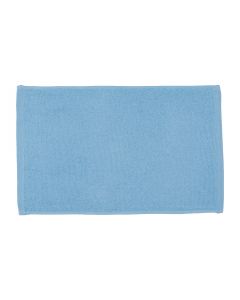 Light Weight Terry 100% cotton Sports Face Towel 11 inch  x 18 inch-Sky Blue