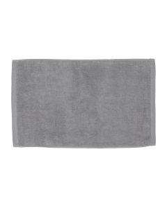 Premium Velour Hand Face Sports Towel 16 inch x26 inch-Silver