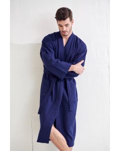 Men's Bath SPA Robe - Midnight